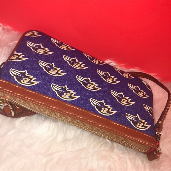 ‼️ SALE NEW DOONEY ‼️ BOURKE  RAVENS NFL WRISTLET - Picture 6 of 6